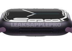 Die Apple Watch Series 8 soll beim Design der Series 7 bleiben, mit einer Änderung. (Bild: LeaksApplePro)