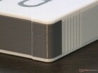 Grau ist mit dem Nebenextruder gedruckt, die Passform stimmt. Das kurze Ende der grauen Fläche misst 16 Millimeter