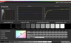 Graustufen (Farbe: Professionell, Farbtemperatur: Warm, Zielfarbraum: sRGB)