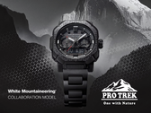 Die Casio Pro Trek PRW-B1000WM-1 in Zusammenarbeit mit White Mountaineering.