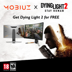 BenQ Mobiuz EX3210R Curved-Gaming-Monitor als limitiertes Dying Light 2 - Stay Human Sondermodell.