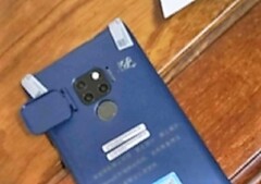 Das ist es also, das erste geleakte Bild eines der kommenden Mate 20-Prototypen.