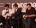 Kojima auf dem Piazza Film Festival in Rom