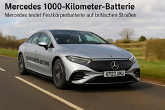 Mercedes 1000-Kilometer-Batterie: Mercedes testet Festkörperbatterie auf britischen Straßen (Bildquelle: DallE3)