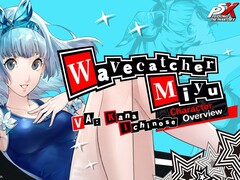 Charakter-Banner aus Persona 5: The Phantom X mit Miyu