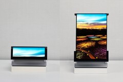 Ausrollbare Displays sollen deutlich stärker erweitert werden können als faltbare Panels. (Bild: Samsung Display)
