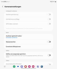 Test Samsung Galaxy Z Fold 5 Smartphone