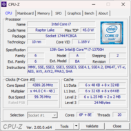 CPU-Z Startseite