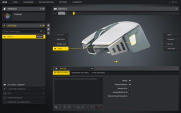 Allen Tasten können Makros zugewiesen werden