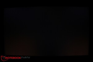 Normal: Kaum Lichthöfe zu erkennen