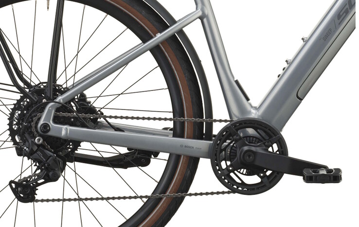 Genutzt wird der Bosch Hub Line-Nabenmotor