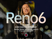 Oppo stellt neue Reno6 Serie 5G in Paris vor, Launch-Event am 9. September.