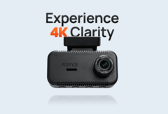 Die 70mai 4K A810 Lite Dashcam ist trotz hoher Auflösung ziemlich kompakt