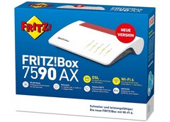 Notebooksbilliger verkauft die Fritz!Box 7590 AX zum Vorteilspreis von 222 Euro (Bild: AVM)