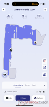 Übersicht mit Live-Fortschritt