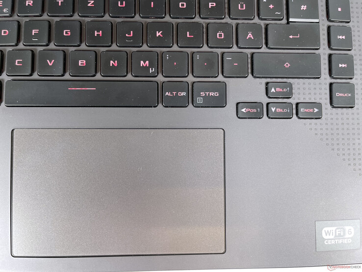 Asus ROG Strix G15 G513 - Touchpad