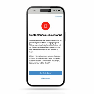 Gebrauchtkäufern wird angezeigt, wenn sie ein gestohlenes E-Bike erwerben wollen (Bild: Bosch eBike Systems)
