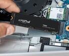 Saturn hat die schnelle T500 SSD rund eine Woche vor Weihnachten günstig im Angebot (Bild: Crucial)