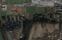 Garmin Edge 500: Waldstück