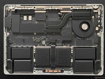 Interner Aufbau MacBook Pro 14 M3