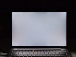 Hintergrundlicht-Ausbluten (hier verstärkt dargestellt)
