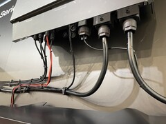 Details der Verkabelung. (Foto: Andreas Sebayang/Notebookcheck.com)