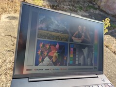 Draußen im Sonnenlicht