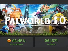 In der Spitze spielen fast eine Million Gamer Palworld 1.0 auf Steam