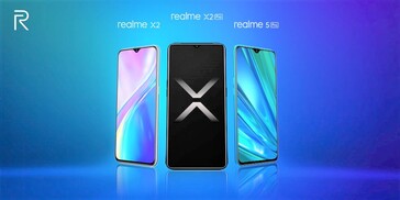 Realme X2 Pro und Brüder, aufgehellt