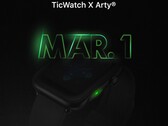 Mobvoi hat bei Twitter den nahenden Launch seiner neuen Smartwatch namens TicWatch X Arty angekündigt. (Bild: Mobvoi)