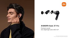 Bereits bei einigen Händlern in Deutschland und Österreich bestellbar: Die neuen Xiaomi Earbuds 3T Pro in Schwarz und Weiß.