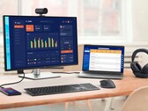 Der Dell Pro 27 Plus Monitor besitzt ein integriertes USB-C-Dock. (Bildquelle: Dell)