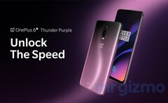 Das OnePlus 6T ist nun auch in violettem Farbton zu sehen.