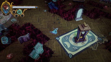 Ein Screenshot aus „Unwoven“.