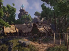 Eine Siedlung in Elex