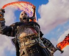 Kratos entfesselt die Klingen des Chaos in God of War Ragnarök.