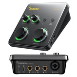 Das Audio-Interface Maono P1 besitzt einen XLR-/Mikrofoneingang und einen 6,35mm-Instrumenteneingang