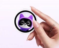 Oppo Bubble kann als magnetisches Zweitdisplay an einem Smartphone befestigt werden.