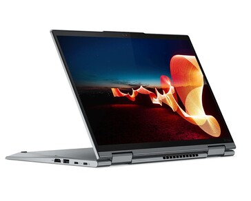 Lenovos ThinkPad X1 Yoga G7 behält seine Anschlussvielfalt mit einem FullSize HDMI-Port und USB-A (Bild: MSPoweruser)
