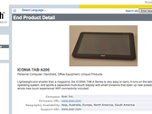 Acer: Neues Honeycomb-Tablet Iconia Tab A200?