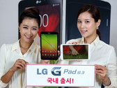 LG: Verkaufsstart für das Tablet LG G Pad 8.3 in Korea