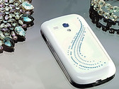 Samsung: Smartphone Galaxy S3 mini Crystal Edition mit Swarovski-Kristallen