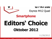 Im Test bei NBC: Best of Oktober 2012 – Smartphones und Tablets