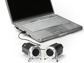 Altec Lansing: Orbit USB-Stereolautsprecher für Laptop und Netbook
