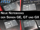 MSI mit neuen Notebooks der Serien GE, GT und GX
