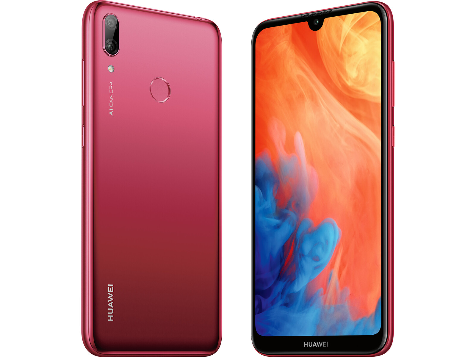Dipos 2 Pellicole Protettive Posteriori Per Huawei Y7 Pro (2019) - Cristallo Trasparente, Made In Germany