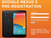 Google: Wind leakt Specs zum 5-Zoll-Smarphone Nexus 5