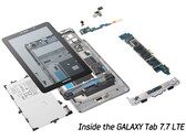 Samsung: Tablet Galaxy Tab 7.7 LTE zerlegt - Teardown