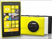 Nokia: Kamera-Smartphone Nokia Lumia 1020 in Gelb, Schwarz und Weiß