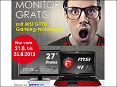 MSI: GT70 Notebook kaufen, Monitor gratis dazu